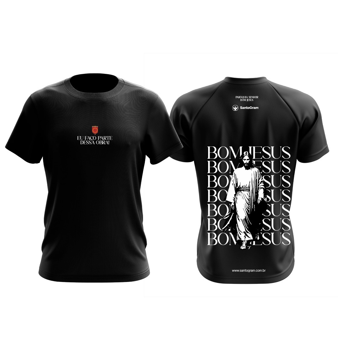 Camiseta Oficial Paróquia Senhor Bom Jesus